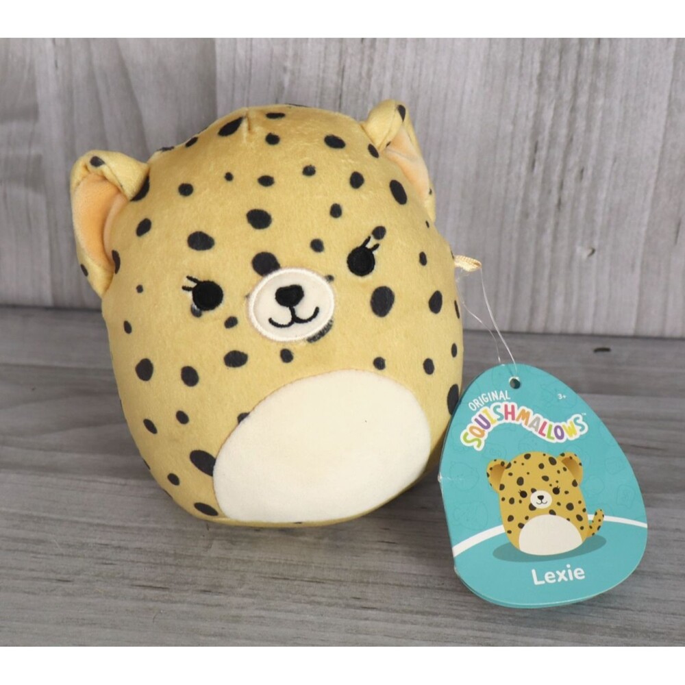 Squishmallows LEXIE the Leopard 5" Plush - NWT